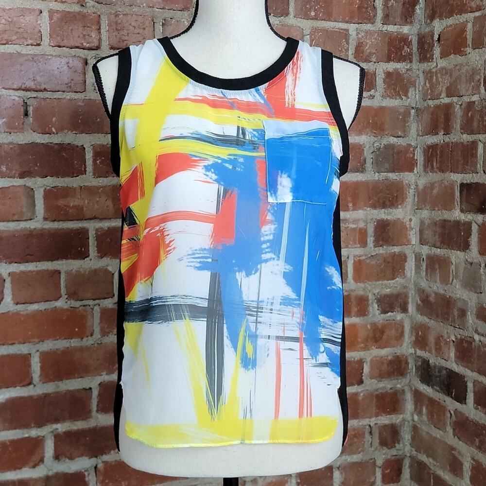 Search for Sanity sheer sleeveless top XS